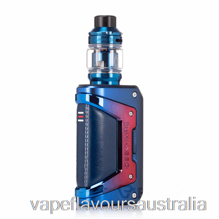 Vape Nicotine Australia Geek Vape L200 Aegis Legend 2 200W Starter Kit Blue Red